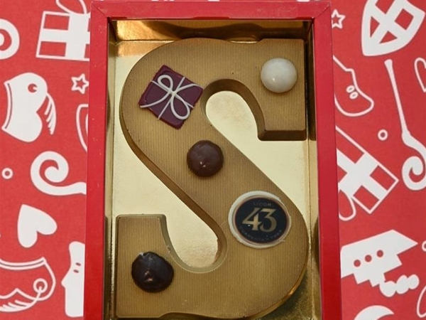 CHOCOLADE LETTER LICOR 43-CARAMEL