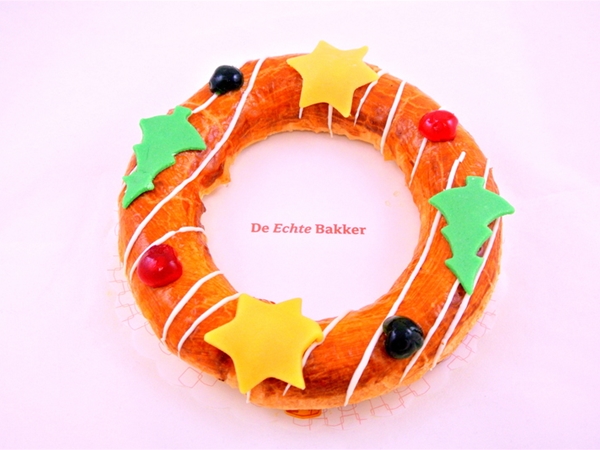 KERSTKRANS ROOMBOTER AMANDELSPIJS